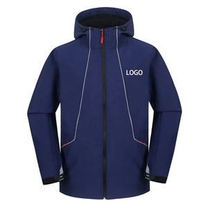 Veste Softshell d'extérieur imperméable personnalisée pour homme, respirante, coupe-vent, pour la randonnée, avec logo OEM, vêtements de travail, fabriquée au Pakistan - Product Image 1