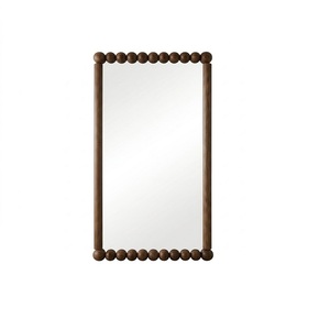 Espejo de pie de cuerpo entero de madera de acacia hecho a mano con diseño premium personalizable para sala de estar, oficina o dormitorio - Product Image 2