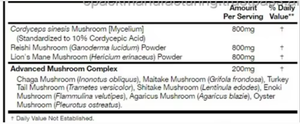 Cápsulas de suplementos dietéticos de complejo de setas de etiqueta privada OEM, excelente calidad, fabricadas en EE. UU. para adultos, Mercado Mayorista - Product Image 6