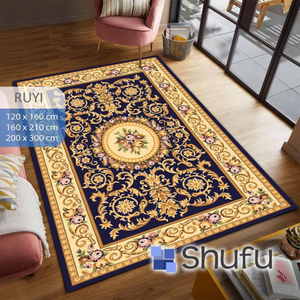 Alfombra de poliéster Premium Respetuoso con el medio ambiente Antideslizante y antialérgico Cuidado fácil Máquina de impresión brillante moderna hecha - Product Image 5