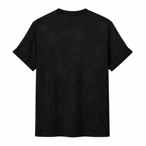 เสื้อยืดคอตตอนเจอร์ซีย์พิมพ์ลายคุณภาพสูงสำหรับผู้ชาย ทรงโอเวอร์ไซส์ สไตล์ลำลอง ฮิปฮอป ขายส่งจากโรงงาน รับผลิตแบบ OEM ODM - Product Image 3