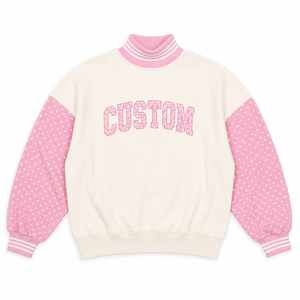 Wholesale Custom Multi Color Striped Mock Neck Pullover Hoodies Knit Designer Crew Neck Sweaters Unisex Customization with logo - Product Image 5