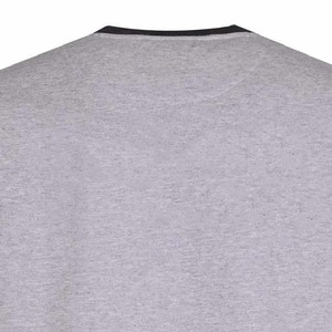 Suéter de Punto para Hombre, Cuello Redondo, Color Sólido, Corte Regular, Material de Algodón, Estilo Casual para Otoño, Blanco, Gris, Negro - Product Image 5