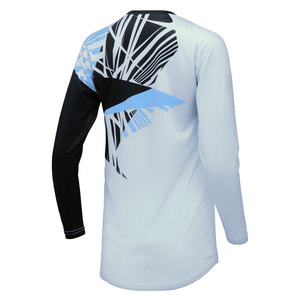 Maillot de motocross personnalisé pour femmes, maillot de course tout-terrain, chemise de motocross MX, fabricant OEM d'exportation au Pakistan avec logo personnalisé - Product Image 2