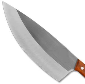 Steel Craft International Custom Hand Forged Eco-Friendly High Carbon Steel Chef <b>Knife</b> Ambidextrous Wood Handle - Product Image 2