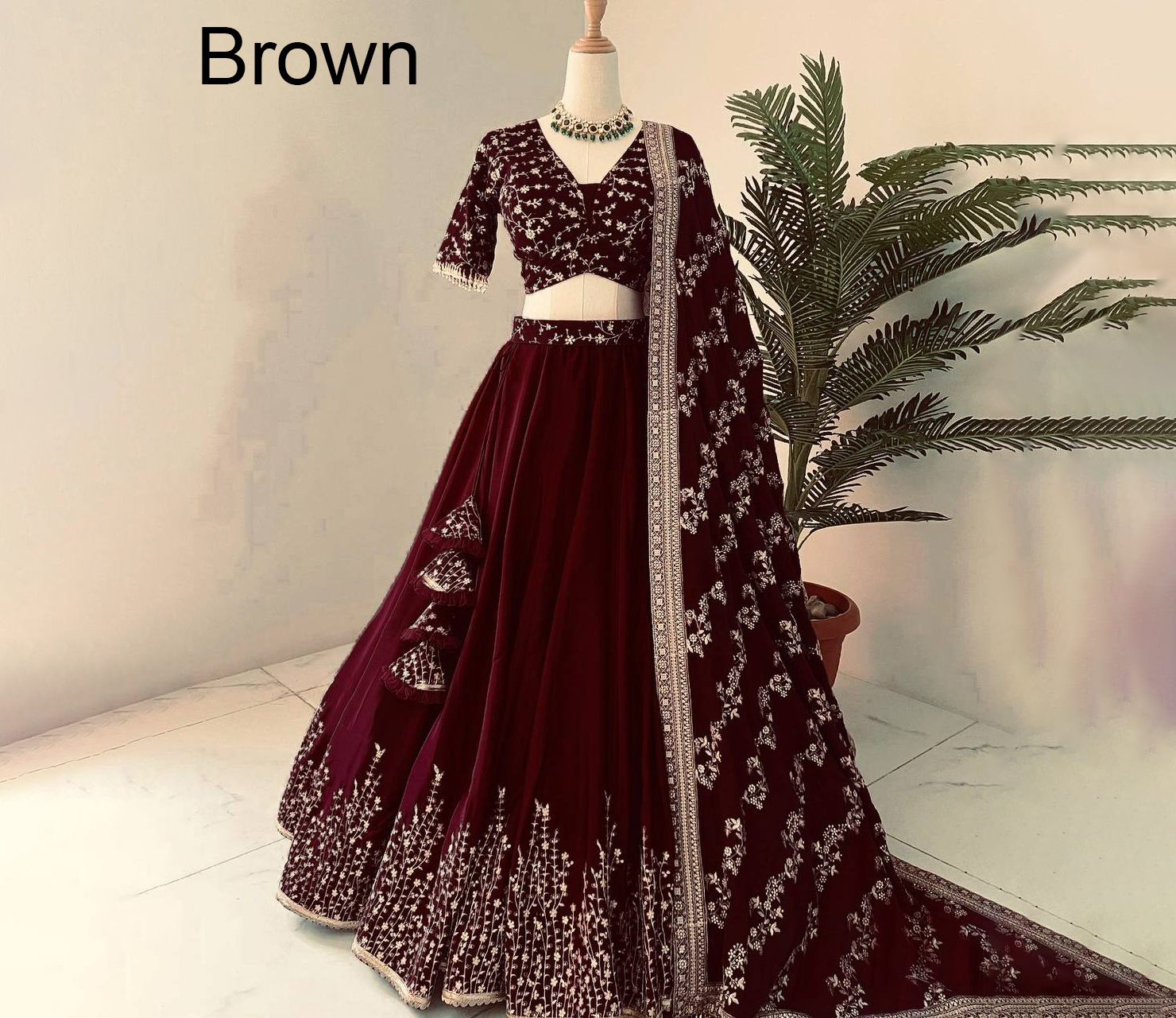 Shop Online Indian Girls Lehenga Choli Silk & Embroidered Net Dress |  Alibaba.com