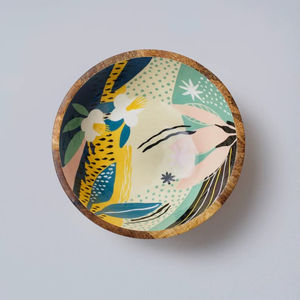 Plateau en bois imprimé de taille standard, multicolore, pour cuisine et salle à manger, vente en gros, décoration d'intérieur - Product Image 1