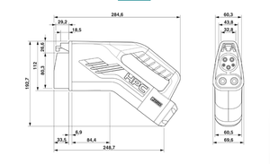 CHARX PT1C-DC375-7,0MAS00P - Cable de carga CC 1889359 - Product Image 2