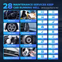 Herramienta de Diagnóstico Profesional MUCAR VO7S CANFD, Prueba Activa, Codificación ECU, Herramienta de Diagnóstico Automotriz, Escáner de Diagnóstico OBD2 de Sistema Completo