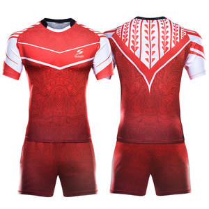 Conjunto de Uniforme de Rugby de Diseño Profesional para Equipos con Tela Transpirable que Absorbe la Humedad, Ajuste Cómodo, Unisex para Adultos - Product Image 1