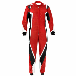 High Quality Printed Plus Size Karting Racing Suit Cardura Fabric % Polyester Windproof Flame-Retardant Quick-Dry Breathable - Product Image 5