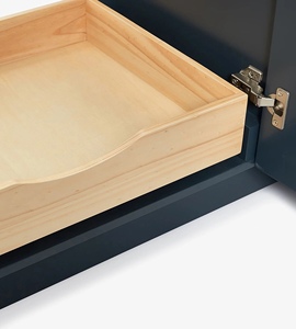 Mueble de Baño Personalizado Quartus de 37 Pulgadas con Lavabo a la Izquierda, Solo Mueble, 4 Opciones de Acabado, Fabricante OEM de Vietnam - Product Image 6