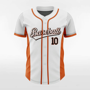 Maillots de baseball sur mesure de qualité supérieure en gros, tissu respirant, options grandes tailles, motifs imprimés pour équipe - Product Image 2