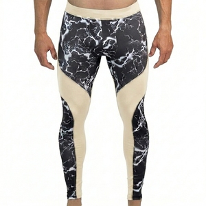 Leggings Deportivos Personalizados de Secado Rápido para Hombre, Leggings Ajustados de Alta Elasticidad para Entrenamiento, Running y Yoga - Product Image 5