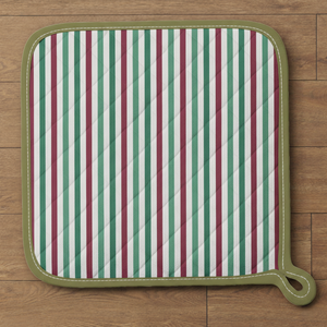 Soportes para ollas acolchados gruesos Protección contra el calor para horno de cocina Microondas y parrilla Algodón suave Cuidado fácil - Product Image 2