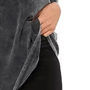 T-shirt pour femme à porter au quotidien, en toile douce et légère, respirant et confortable pour l'été - Product Image 5