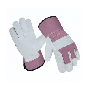 OEM leather welding gloves Heat resistant cowhide gloves Construction working gloves Adults welding gloves - Product Image 6