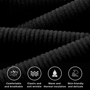 Pantalon de jogging évasé personnalisé 100 % coton, taille mi-haute, pour homme, coupe droite, rayé, évasé - Product Image 6