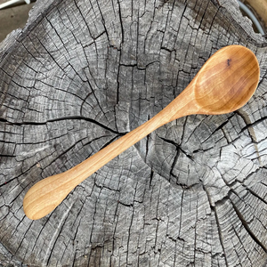 Cuchara de Té de Madera Premium, Cuchara para Café y Azúcar de Madera Natural Sostenible, Apta para Lavavajillas, No Tóxica, Utensilio de Cocina para Uso Diario - Product Image 1