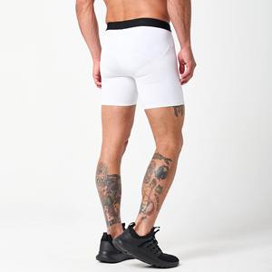 Custom Wholesale Custom Logo <b>Mens</b> Solid Woolen <b>Compression</b> Gym <b>Shorts</b> Quick Dry Fitness Workout & Running Sportswear - Product Image 3