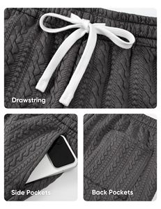 Shorts de sport élégants pour hommes, couleur unie, taille élastique, pour la gym, le fitness, l'entraînement, décontractés, en toile légère, 100 % polyester – Vente chaude - Product Image 5