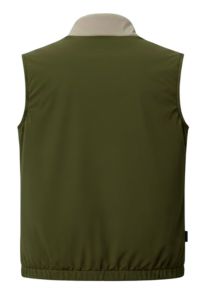 Chaqueta Casual de Hombre con Cuello Alto, Transpirable, Resistente al Viento, con Cierre, de Poliéster, para Otoño, Servicio OEM/ODM - Product Image 3