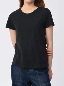 T-shirt de sport léger pour femme, séchage rapide, pour yoga et fitness, à manches courtes, en tissu tricoté - Product Image 3