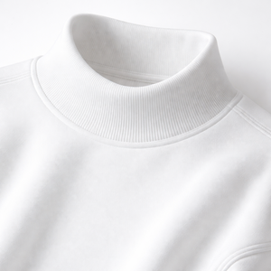 Suéter de Cuello Alto Personalizado al por Mayor, 100% Algodón - Proveedor OEM de Suéteres de Cuello Alto de Algodón para Mujer - Product Image 4