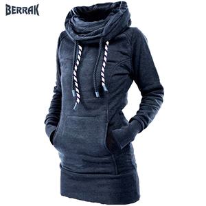 Berrak international Women Long Sleeved Light Weight Casual Sweatshirts Spring And Autumn Extra Large Round Neck - Product Image 4