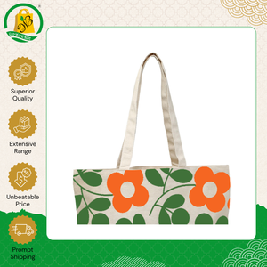 Nouvel arrivage en stock : Sac fourre-tout en toile de haute qualité, écologique et économique, avec un motif floral adorable, en vente - Product Image 3