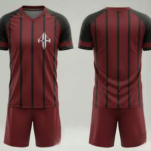 Uniforme de Fútbol Transpirable de Manga Corta con Logotipo Personalizado, Servicio OEM de Verano para Hombre, Calidad Premium Personalizada por RIVIAN ATLANTIC - Product Image 1