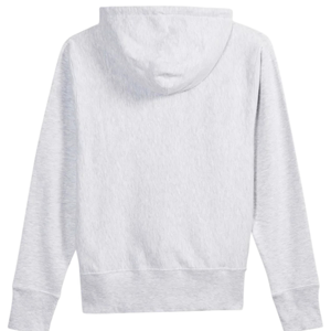Sweat-shirt à capuche décontracté pour homme, coupe ample, couleur gris chiné, en polaire douce, à manches longues, chaud et confortable, style streetwear - Product Image 2