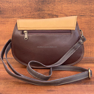 Bolso cruzado de cuero genuino de grano completo de gran capacidad de alta calidad a la moda para mujer, bolso de diseñador de lujo de piel de vaca Vintage - Product Image 4