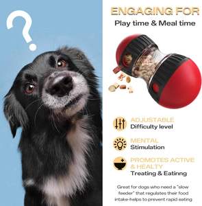 Nouveau design, jouet interactif pour chien en plastique, puzzle alimentaire, balle à friandises pour développer l'intelligence des chiens - Product Image 6