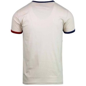 T-shirt unisexe de haute qualité OEM avec logo personnalisé, 100% coton premium lourd, impression sérigraphique, col rond, t-shirt pour homme - Product Image 3