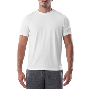 T-shirts pour hommes en coton uni de qualité supérieure, coupe ajustée, design de logo personnalisé, manches courtes, été, style streetwear, prix de gros 2024 - Product Image 2