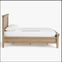 Cama King & Queen Size de Madera Hecha a Mano de Primera Calidad, Muebles para Dormitorio de Hotel, Sala de Estar, Muebles Nuevos de Alta Calidad, Superventas 2025
