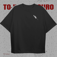 T-shirts Toji Fushiguro en coton tricoté ample et confortable, personnalisables, design sur mesure, style streetwear, effet vieilli et délavé