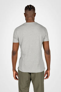 Camiseta Personalizada al por Mayor para Hombre, de Cuello Redondo, Ajuste Holgado, Estilo Urbano, con Lavado Ácido, de Tela Gruesa - Product Image 4