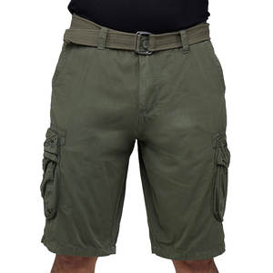 Pantalones Cortos Cargo para Hombre, de Moda, para Uso Diario, Tejido de Mezcla de Algodón, para Campamento al Aire Libre - Product Image 4