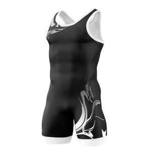 Usines pakistanaises, service OEM en gros, vêtements de lutte pour hommes, combinaison de lutte personnalisée, matière spandex - Product Image 6