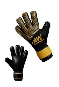 ถุงมือผู้รักษาประตูหนังคุณภาพสูง ป้องกันขั้นสูง ทนทาน ยึดเกาะฝ่ามือได้ดี ปลอกนิ้วเต็มรูปแบบ สายรัดข้อมือปรับได้ กระชับมืออย่างยืดหยุ่น - Product Image 4