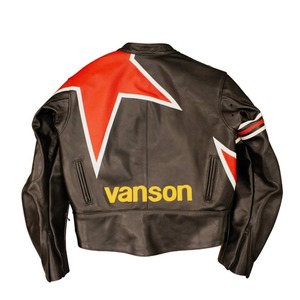 VANSON LEATHERS COBRA <b>STAR</b> WINDPROOF ECO-FRIENDLY HEATED STREETWEAR <b>JACKET</b> - Product Image 2