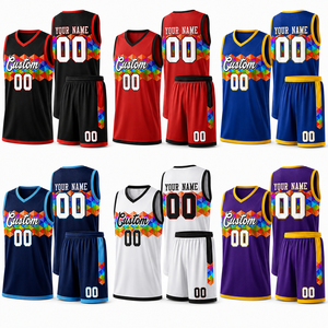 Custom League Basketball Uniform Sublimated Men’s Team Jersey Shorts Set Personalized Player Name Number Lightweight Breathable - Product Image 2