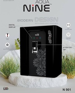 ระบบกรองน้ำดื่มอัลตราฟิลเตรชั่น AQUA NINE แบบ Reverse Osmosis พร้อมระบบกรองหลายขั้นตอน สำหรับใช้ในครัวเรือน เทคโนโลยี RO ALK TDS Abs - Product Image 2