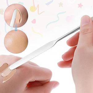Espátula Mezcladora de Cosméticos Premium con Mango Largo, Herramienta de Maquillaje para Base, Crema, Mascarilla, Equipo Higiénico para el Cuidado de la Piel y Salón de Belleza - Product Image 4