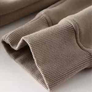 Sudaderas con capucha personalizadas para hombre, lavadas con piedras, hechas a medida, MOQ bajo, marca privada, básicas, de mezcla de algodón, lavadas con piedras - Product Image 3