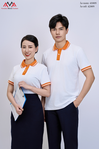 เสื้อเชิ้ตสั้นสีขาวระบายอากาศได้ดีสำหรับผู้หญิง สวมใส่ได้ทั้งทำงาน ออกกำลังกาย ปิกนิก และเดินทาง - Product Image 2