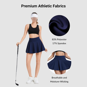 Manufacturer Soft Touch Ladies Tennis Skirt Mid Waisted Sport Skirt For Yoga Gym Workout Leisure Wear Stylish Athletic Clothing - Product Image 5