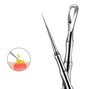 Double Ended Acne Needle Blackhead Remover Facial Pimple <b>Extractor</b> Tool Professional Beauty Care for Deep Skin Cleaning - Product Image 5